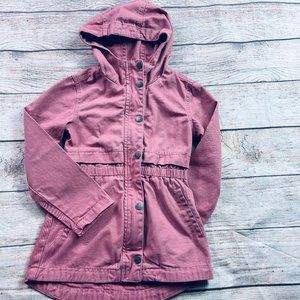 C&C California Mauve Hooded Jacket sz5